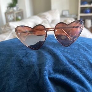 Heart shaped sunglasses